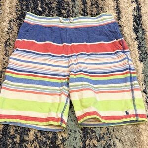 Polo Ralph Lauren Multicolor Striped Athletic Shorts